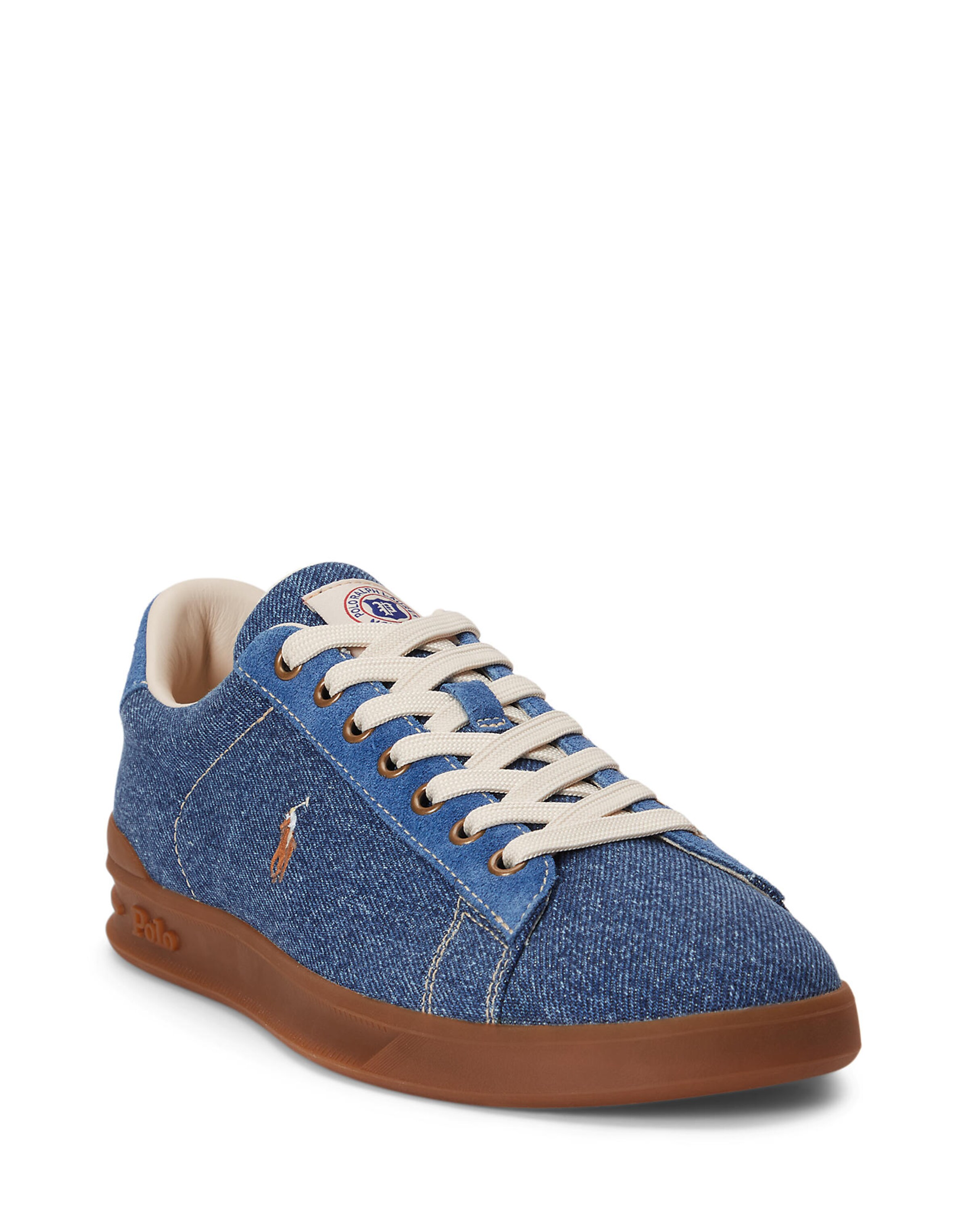 Sneaker bassa di Polo Ralph Lauren in blu: frontale