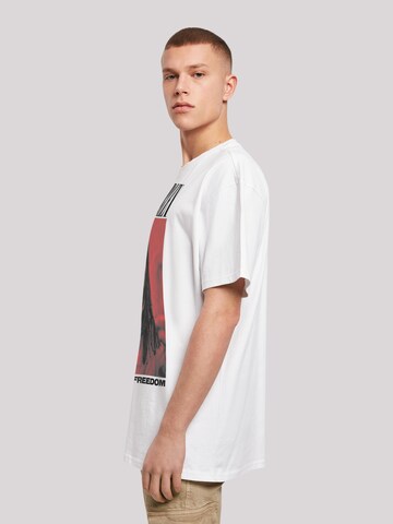 F4NT4STIC Shirt 'Bob Marley ' in White