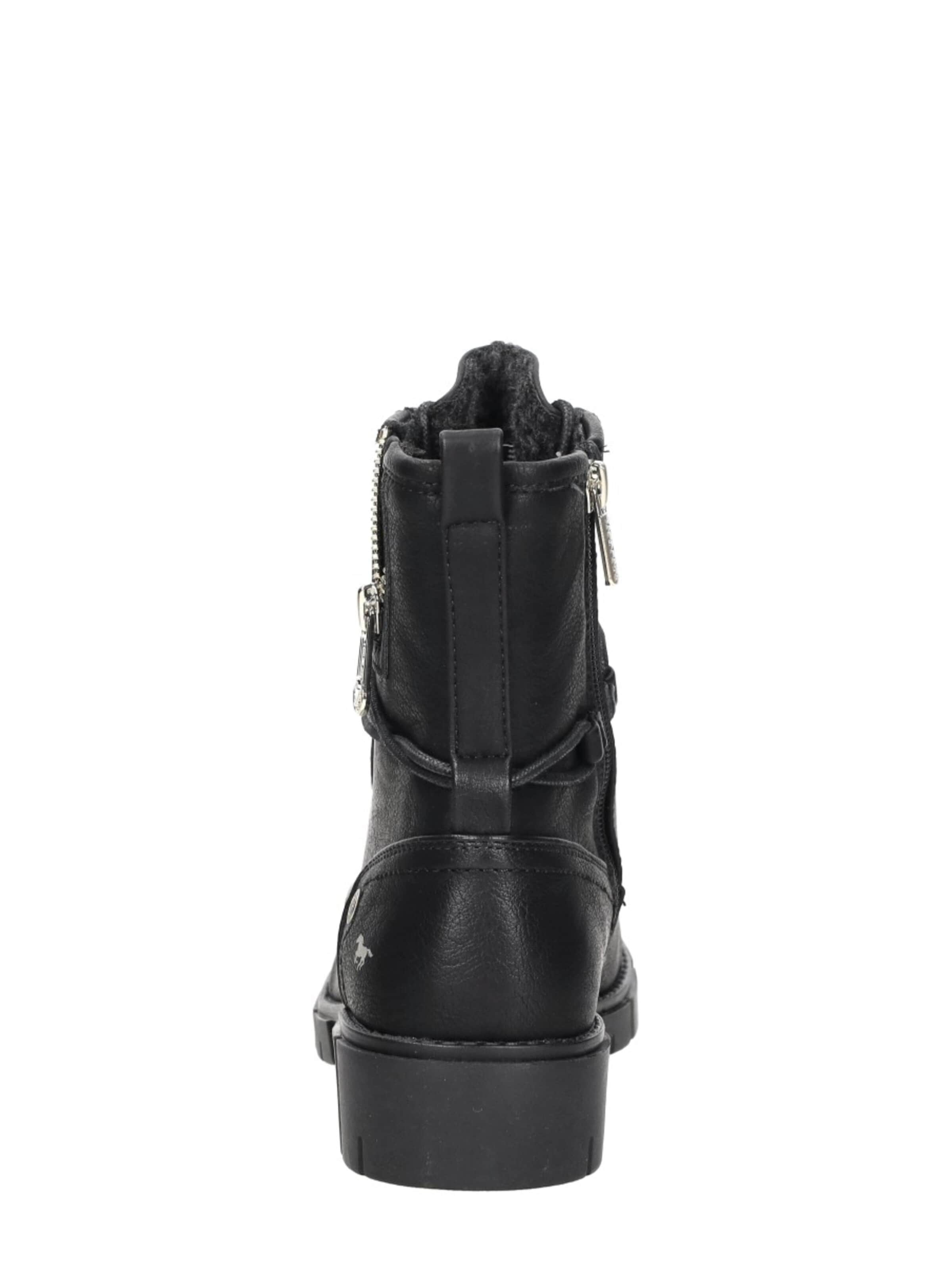 Chaussure à lacets 'Veterschoenen Hoog' MUSTANG en noir