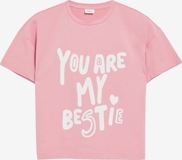 s.Oliver Sweatshirt in Pink: Vorderseite