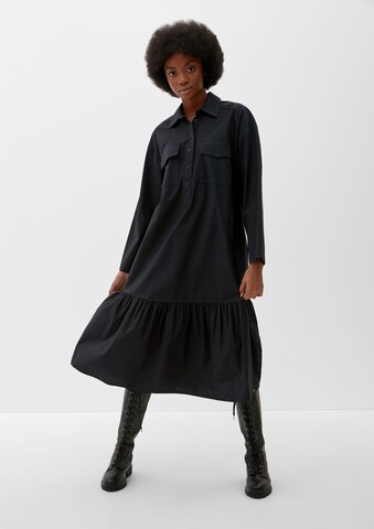 QS Shirt Dress in Black