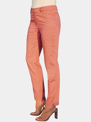 Regular Pantalon Goldner en orange
