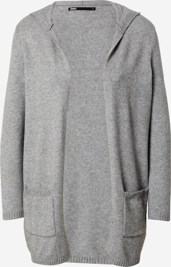 Only (Petite) Gebreid vest 'LESLY' in de kleur Grijs, Productweergave