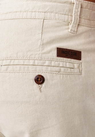 INDICODE JEANS Regular Cargo Pants 'Cagle' in Beige