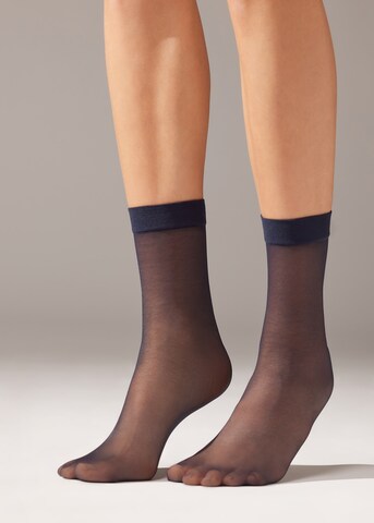 CALZEDONIA Socken in Blau: predná strana