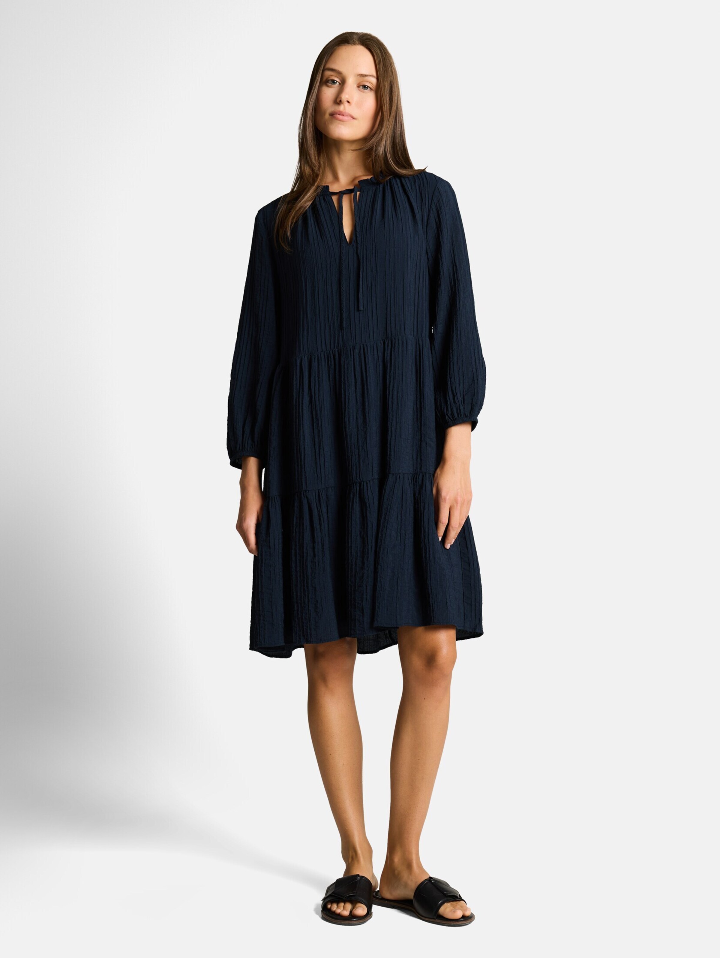 TOM TAILOR Jurk in Blauw