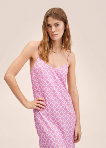 MANGO Dress 'Beady' in Pink: front