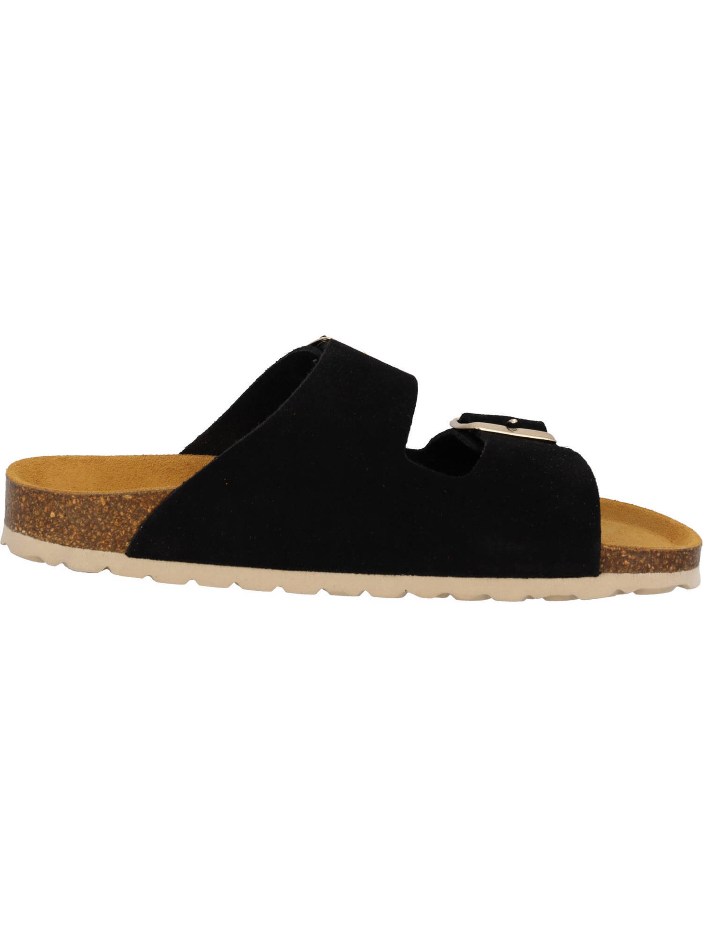 Palado Pantolette 'Korfu' in Schwarz