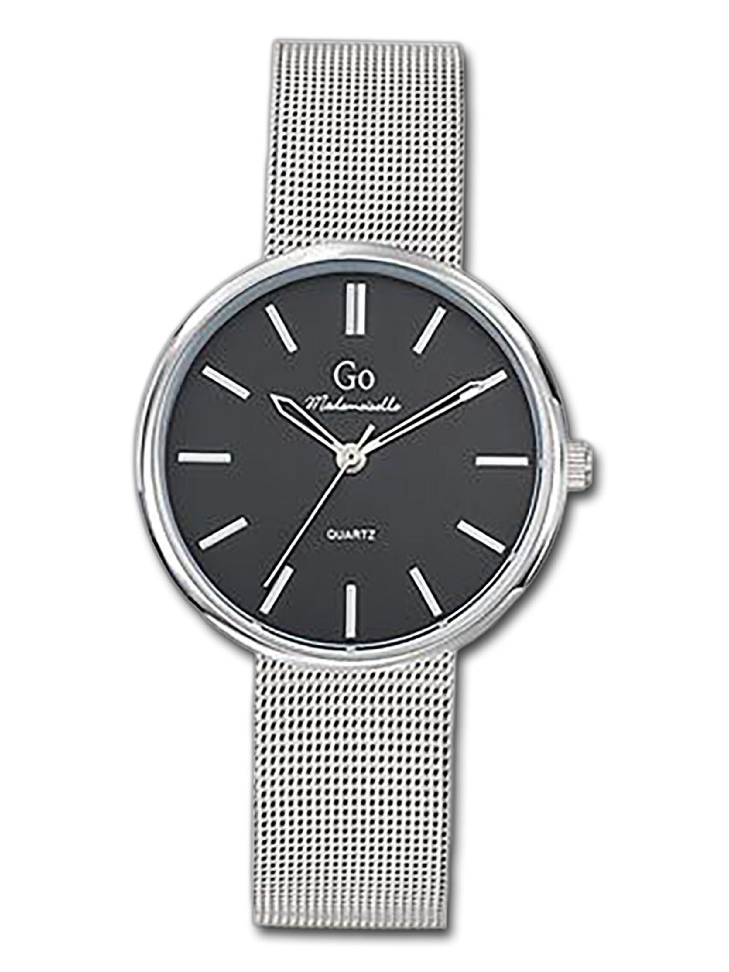 Montre à affichage analogique GO GirlOnly en argent : devant