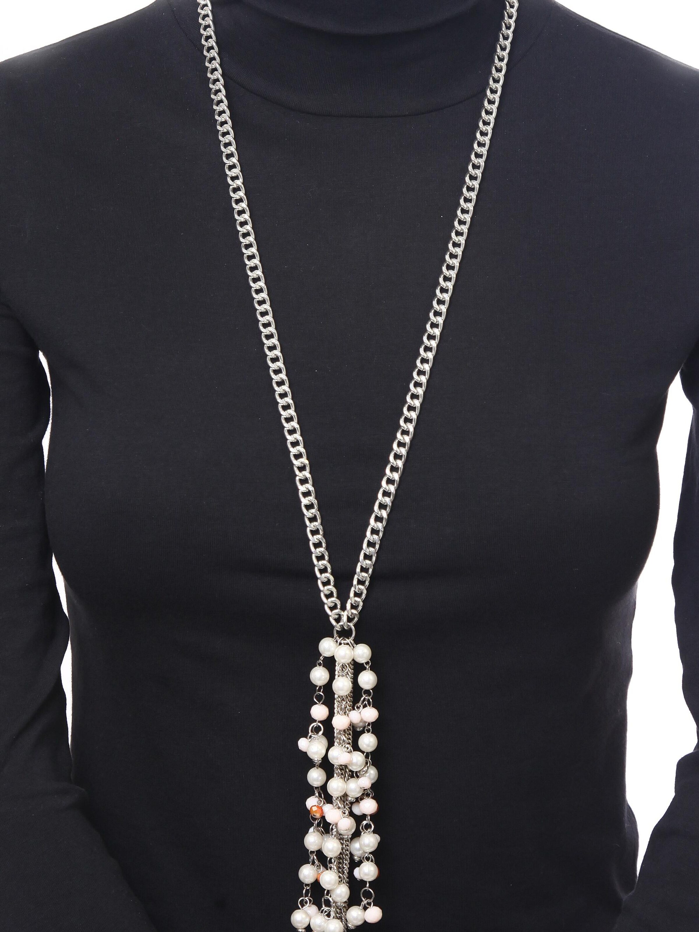 COLLEZIONE ALESSANDRO Necklace 'Venus' in Beige