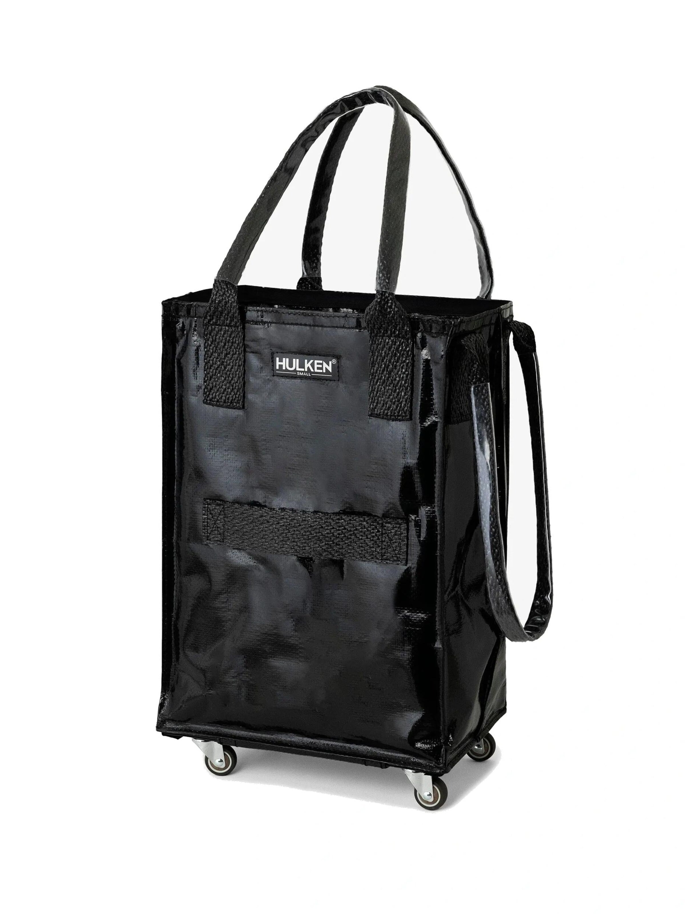 HULKEN Shopper 'Hulken Rolling Tote' i sort: forside