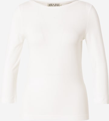 T-shirt 'VMFiona' Aware en blanc : devant