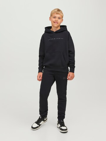 Effilé Pantalon 'Gordon' Jack & Jones Junior en noir