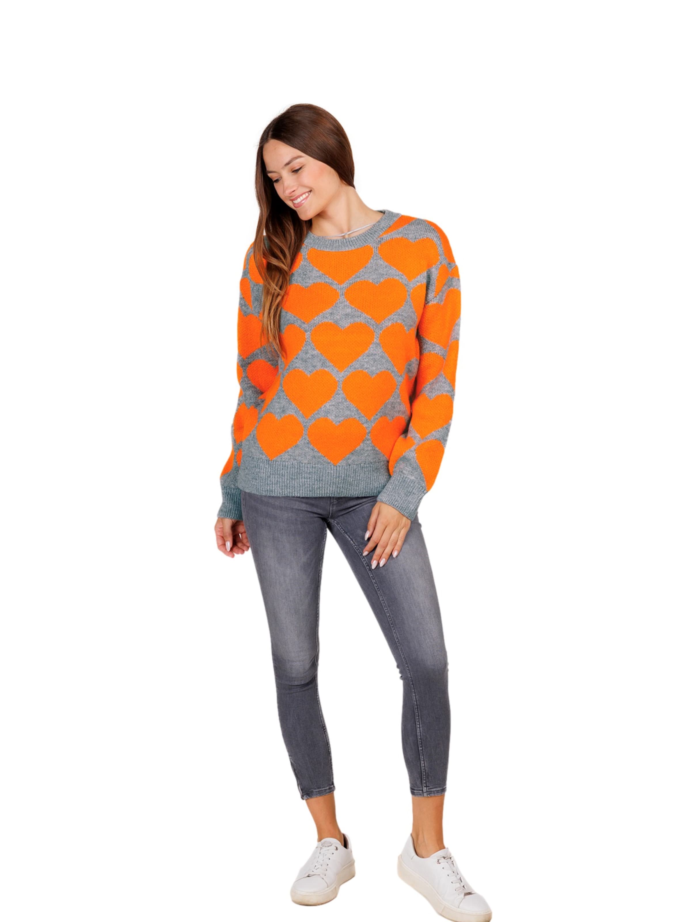 Key Largo Pullover 'BEAT' in Orange
