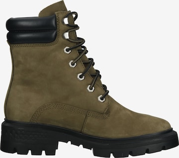 TIMBERLAND Lace-Up Ankle Boots 'Cortina' in Green