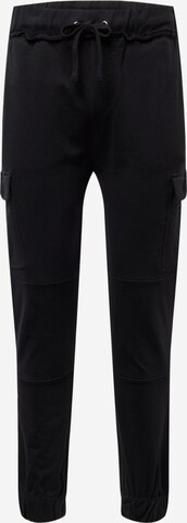 Pantalon cargo 'Result' Key Largo en noir : devant