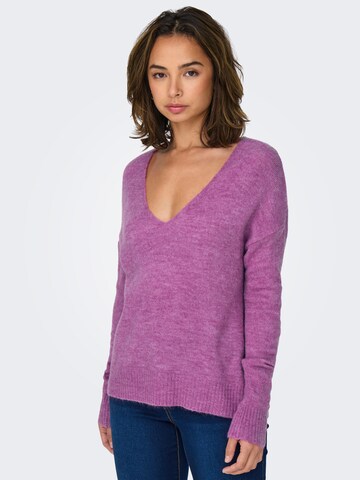 JDY Pullover 'JDYELANORA' in Pink