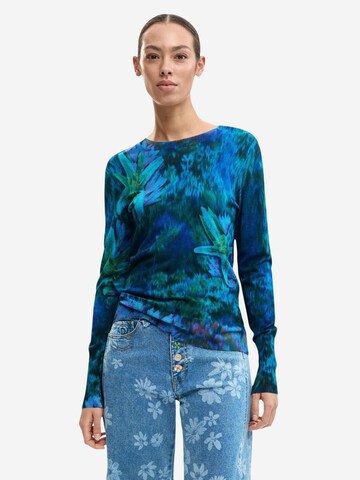 Desigual - Jersey 'JERS_SUECIA 26SWJF36' en verde: frente
