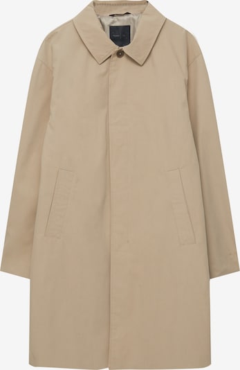 Pull&Bear Between-Seasons Coat in Sand, Item view