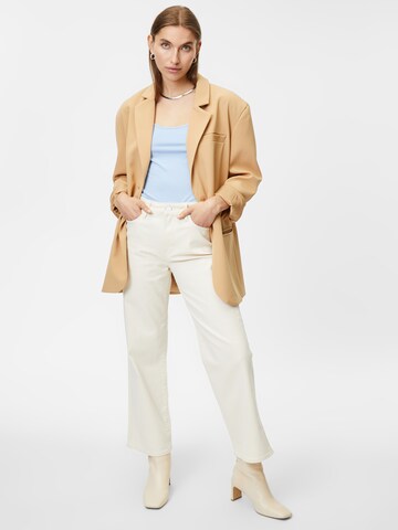 Wide Leg Jean 'BARDOT' DENHAM en beige