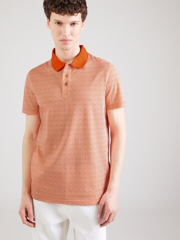 INDICODE JEANS Shirt 'Mauricus' in Oranje: voorkant