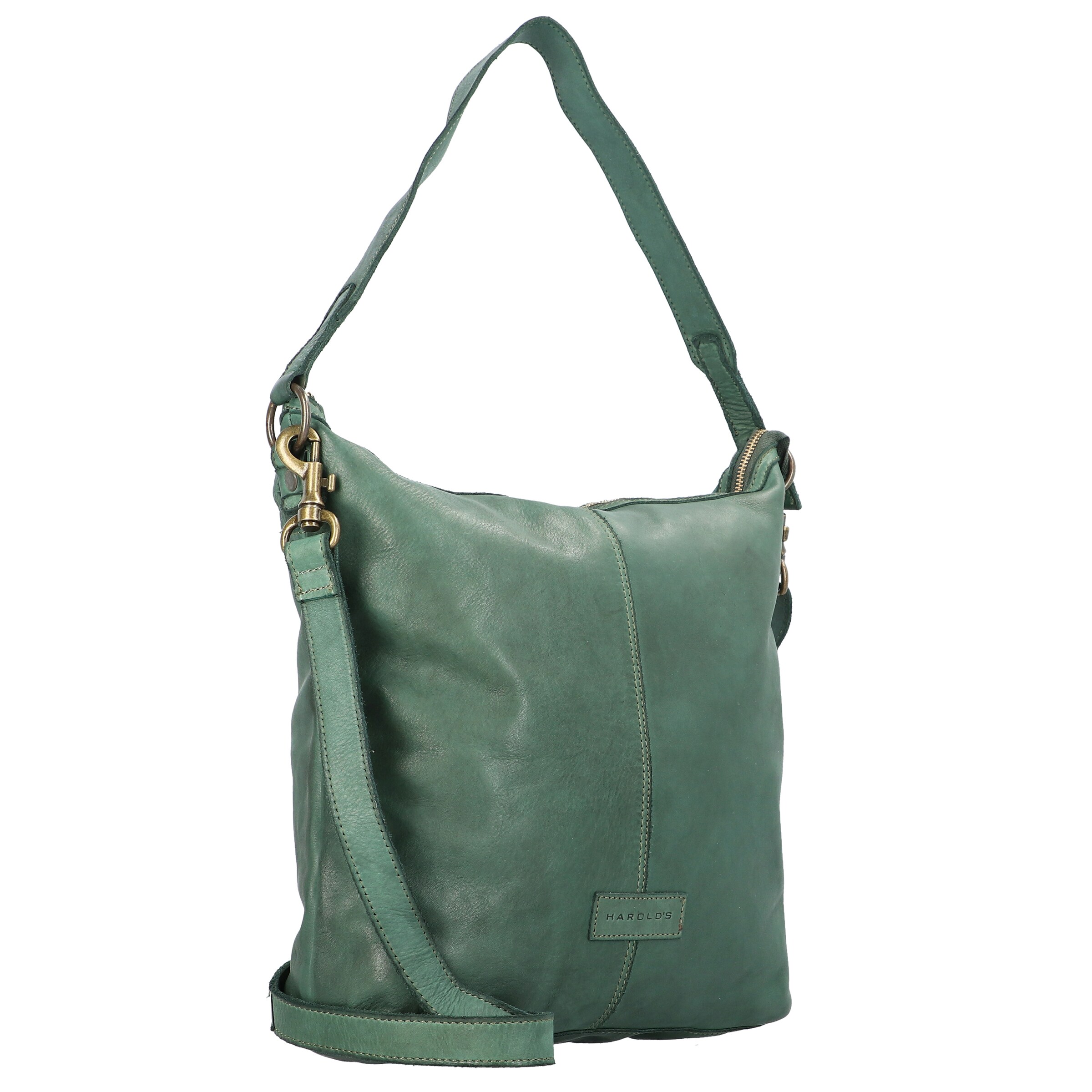 Harold's Schultertasche in Grün