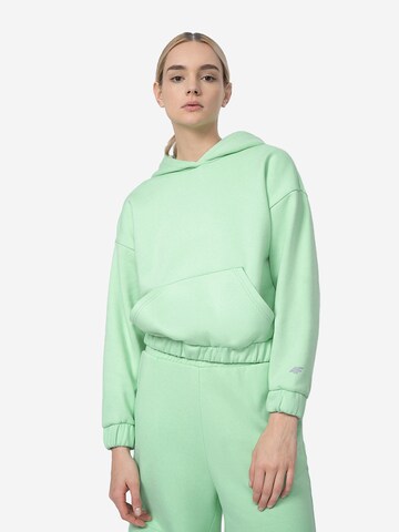 4F Sportief sweatshirt in Groen: voorkant