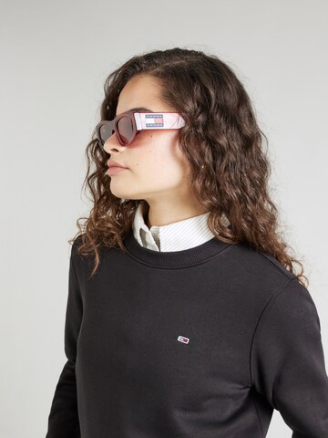 Tommy Jeans Mikina – černá