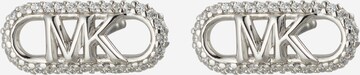 Boucles d'oreilles Michael Kors en argent : devant