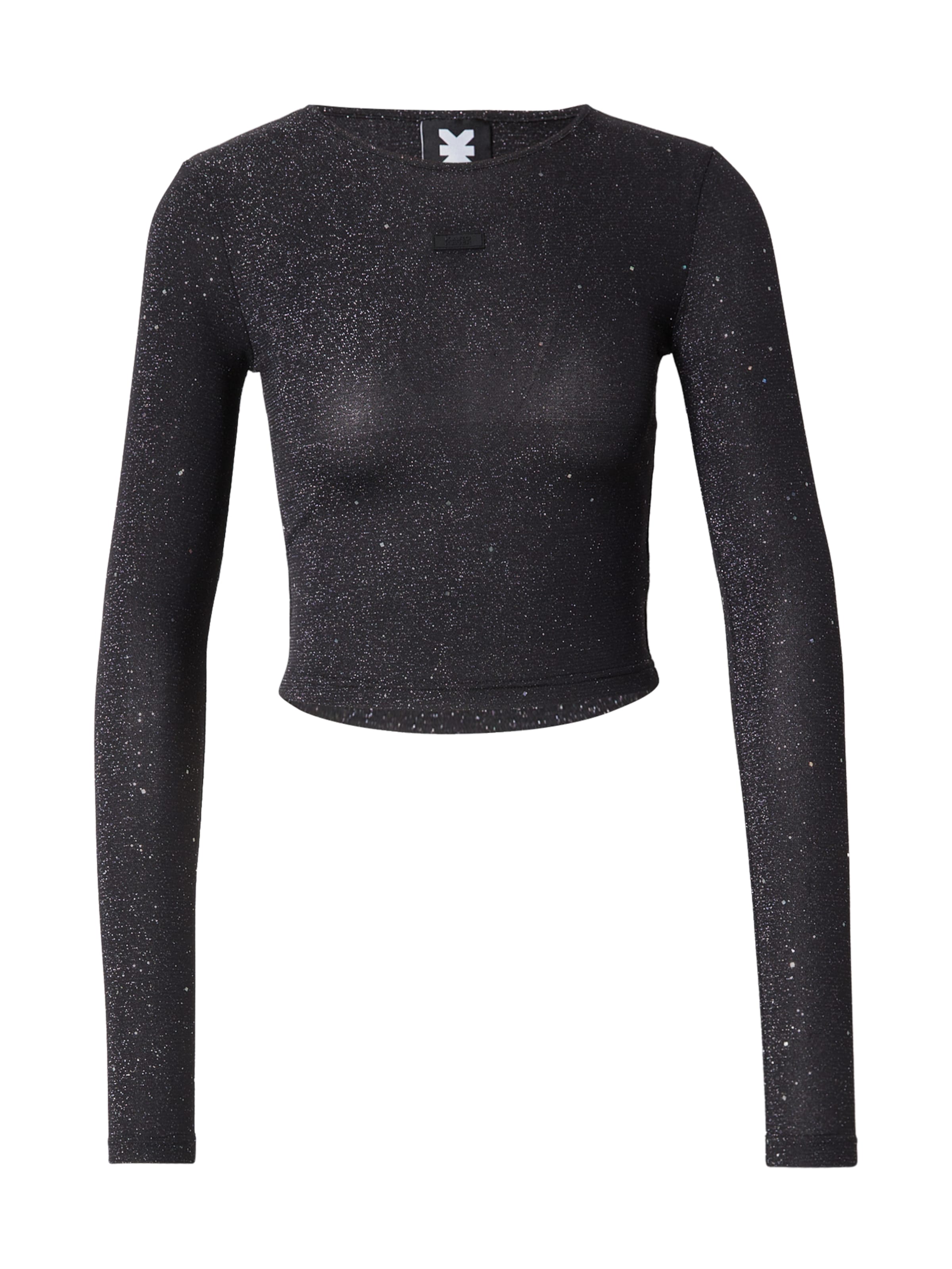 Maglietta di Karo Kauer in nero: frontale