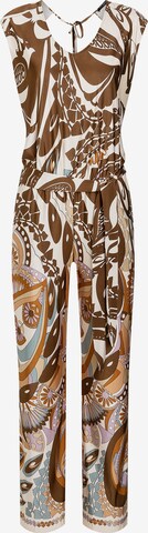 Ana Alcazar Jumpsuit ' Fisma ' in Brown: front