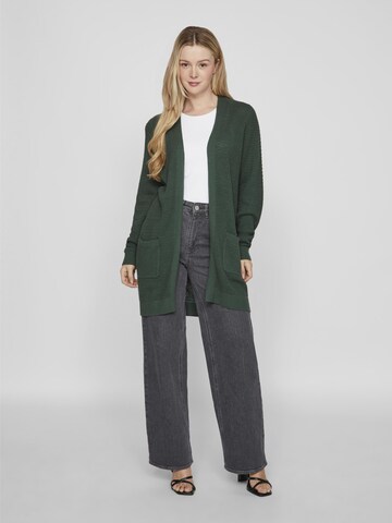 VILA Gebreid vest in Groen