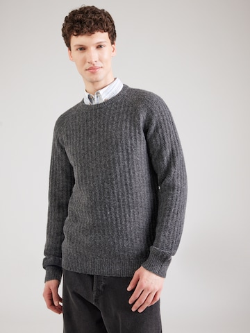 BLEND - Pullover 'BHDEXTER' em cinzento: frente