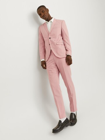 JACK & JONES Slim fit Colbert 'Franco' in Roze