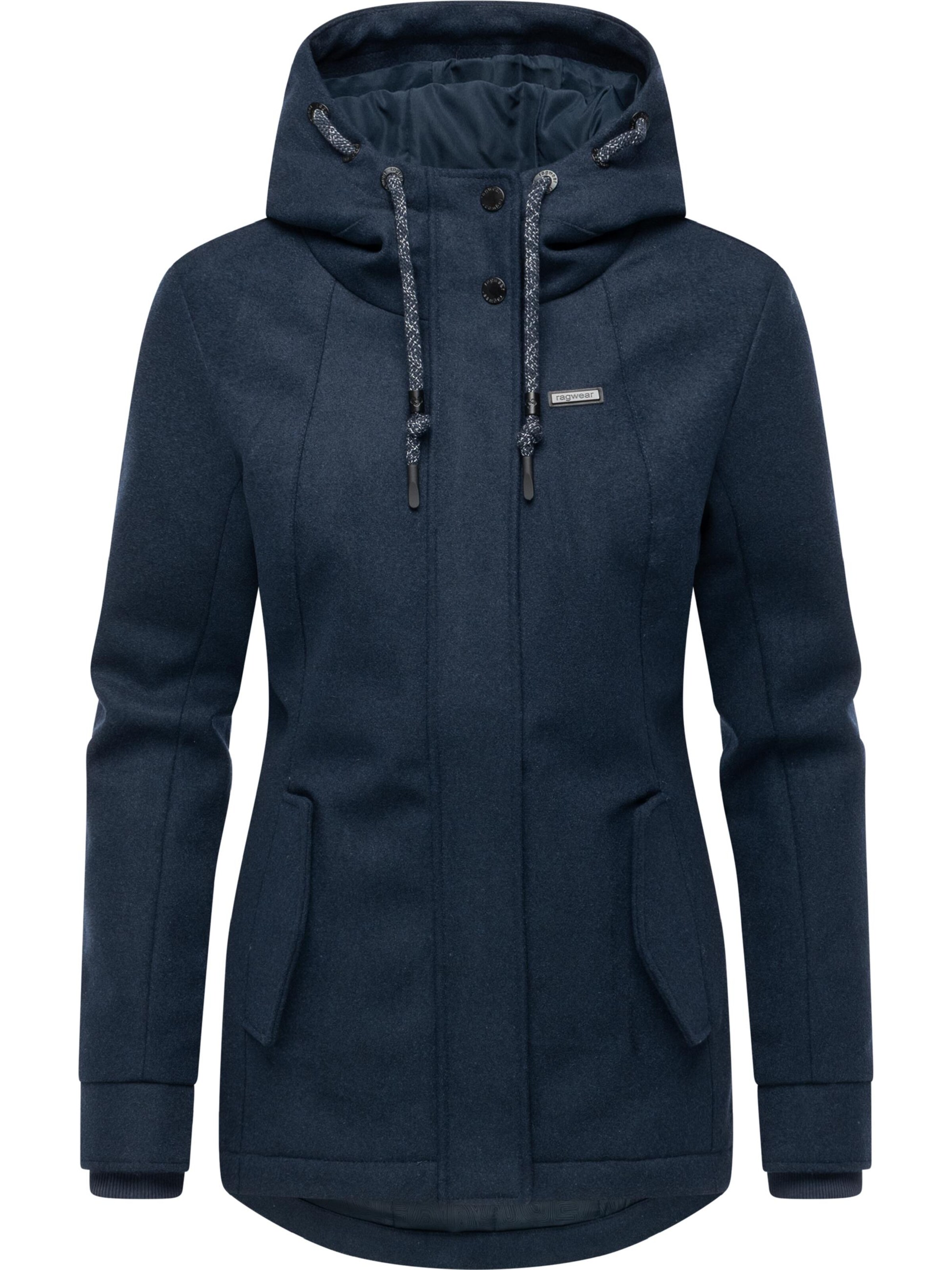 Ragwear Between-season jacket 'Monadde' in Blue: front