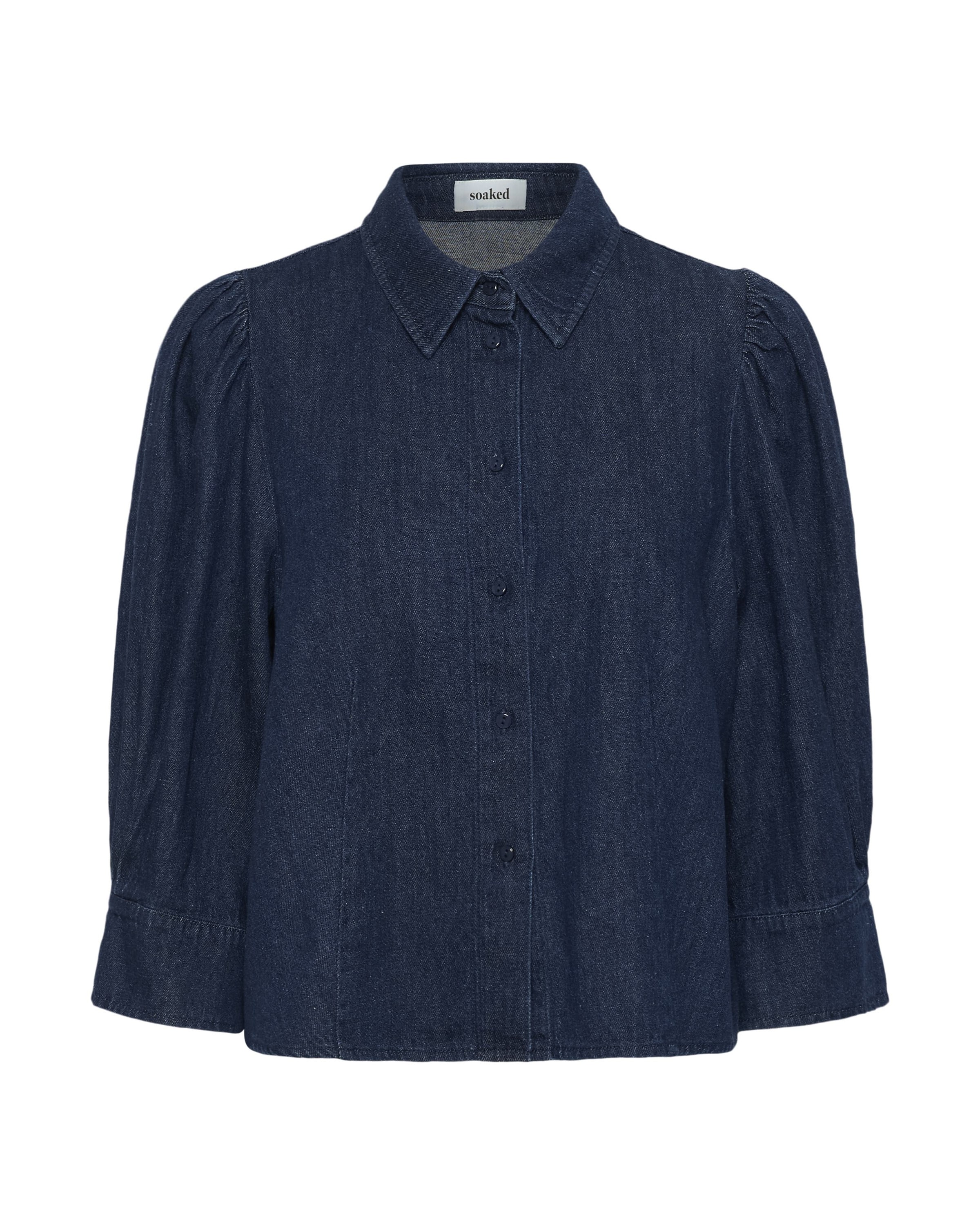SOAKED IN LUXURY Blouse 'SLChaman Hella' in Blauw: voorkant