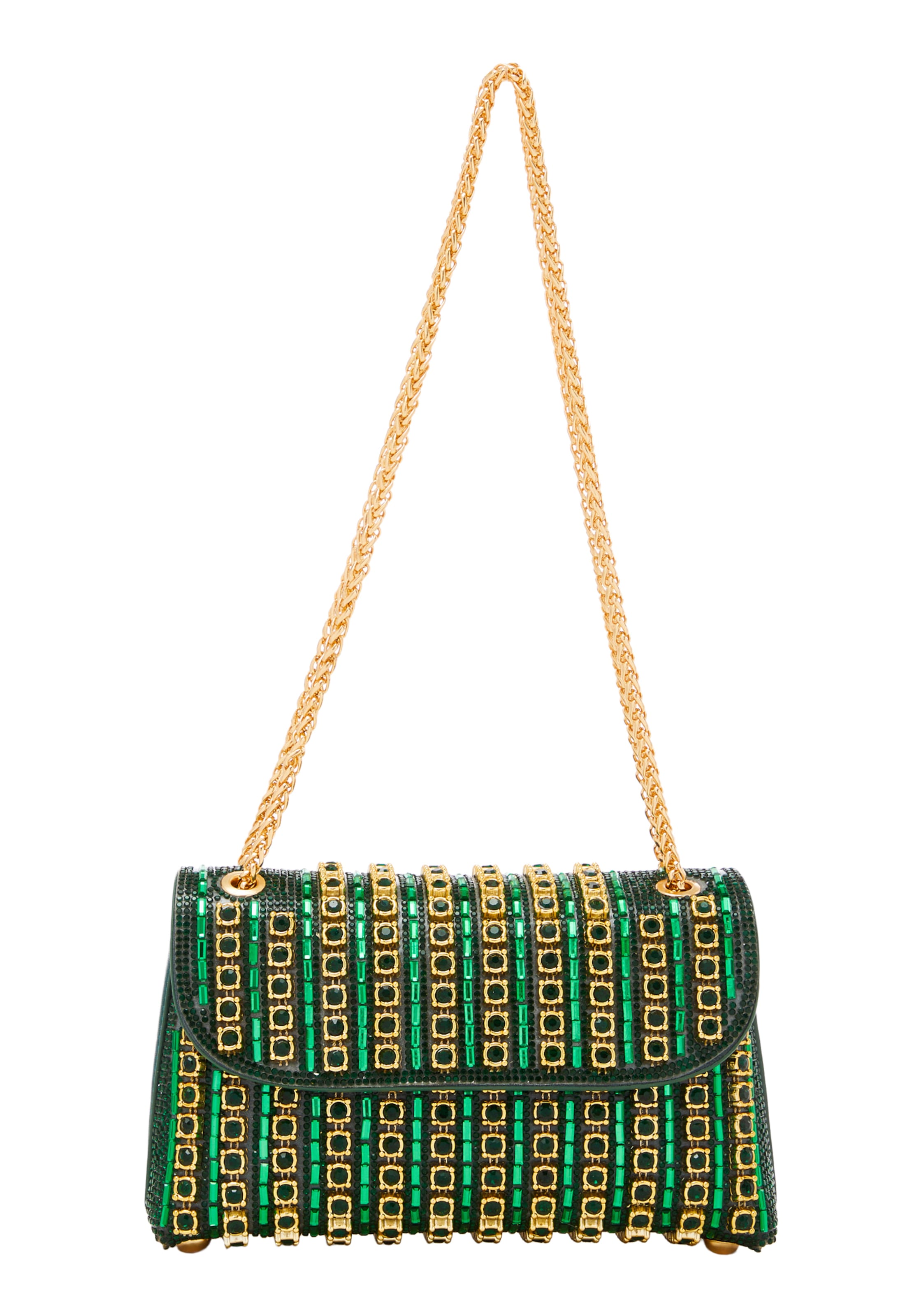 FELIPA - Mala de ombro em verde: frente