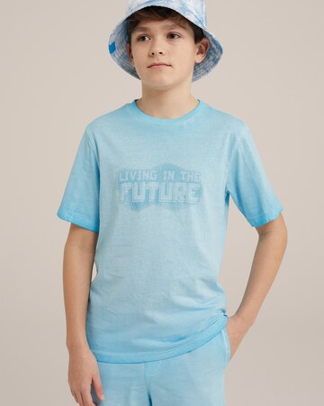 WE Fashion T-Shirt in Blau