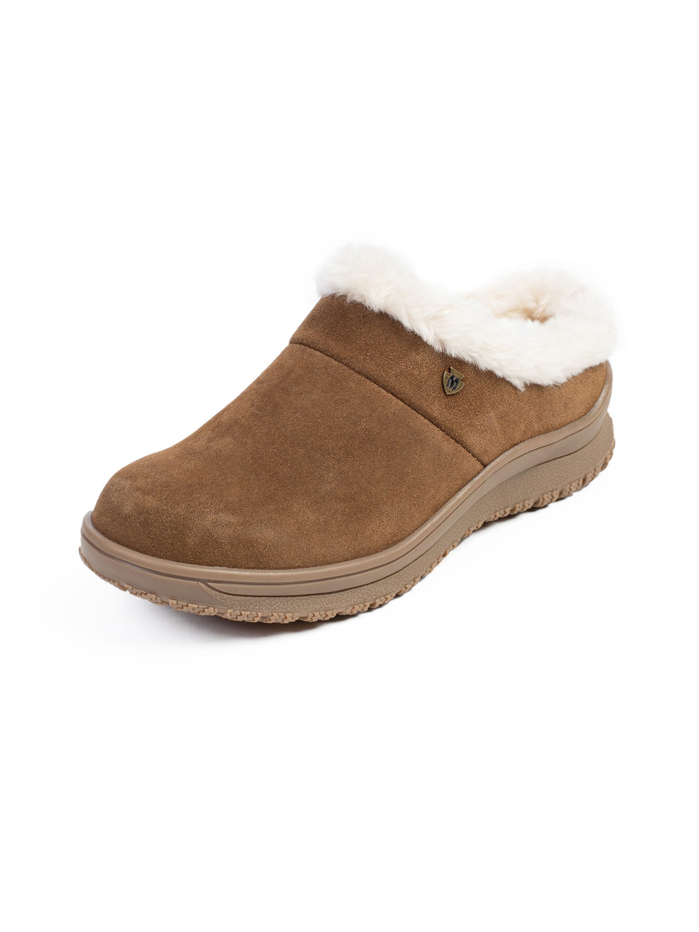 Minnetonka Slipper 'Emerson' i brun