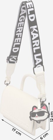 Karl Lagerfeld Handtasche in Beige