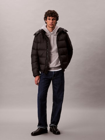 Geacă de primăvară-toamnă de la Calvin Klein Jeans pe negru