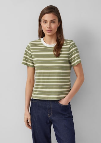T-shirt s.Oliver en vert : devant