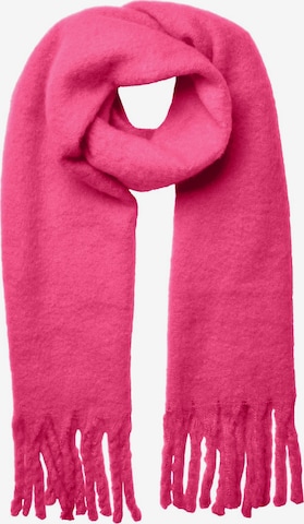 PIECES Scarf in Pink: front