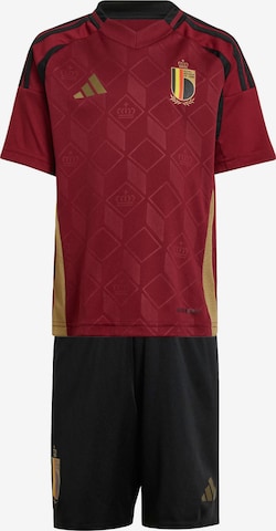 ADIDAS PERFORMANCE Set 'Belgium 24 Home' in Red: front