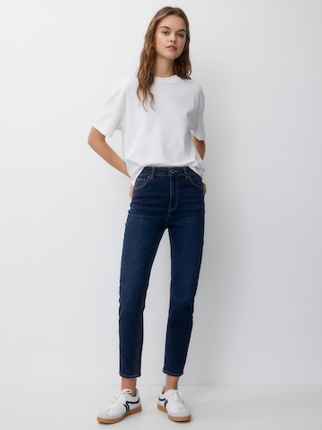 Pull&Bear Regularen Kavbojke | modra barva