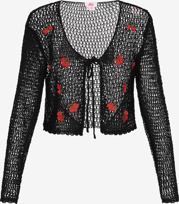 MYMO Neuletakki 'Comfy' värissä musta: etupuoli