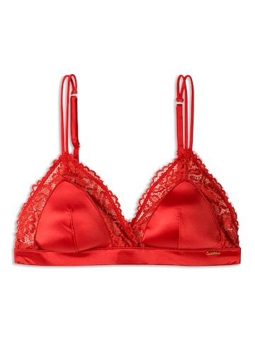 Gisela - Triangular Soutien em vermelho: frente