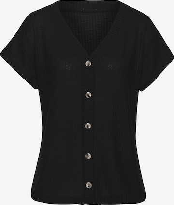 LASCANA Cardigan i sort: forside