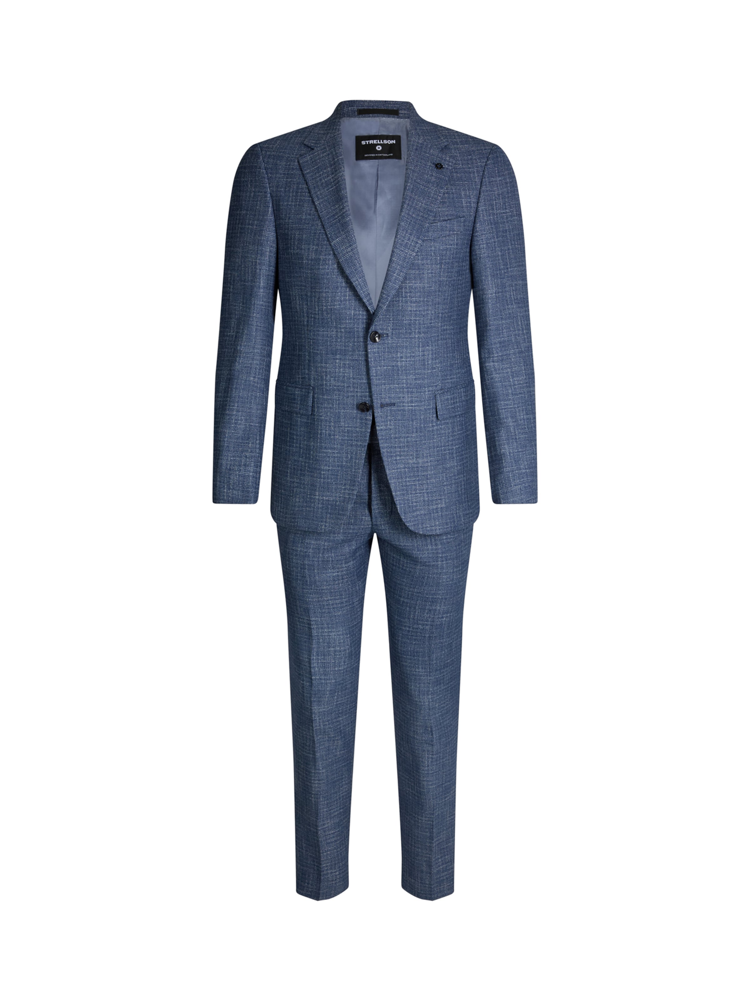 Coupe slim Costume 'Alzer-Kynd' STRELLSON en bleu : devant