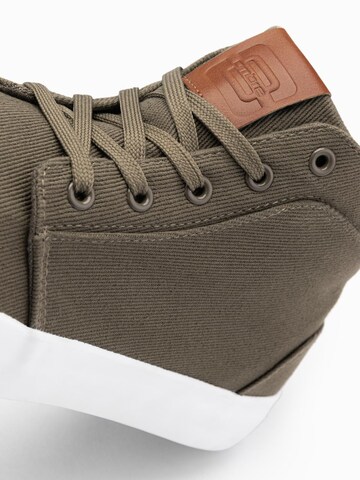 Ombre High-top trainers in Green